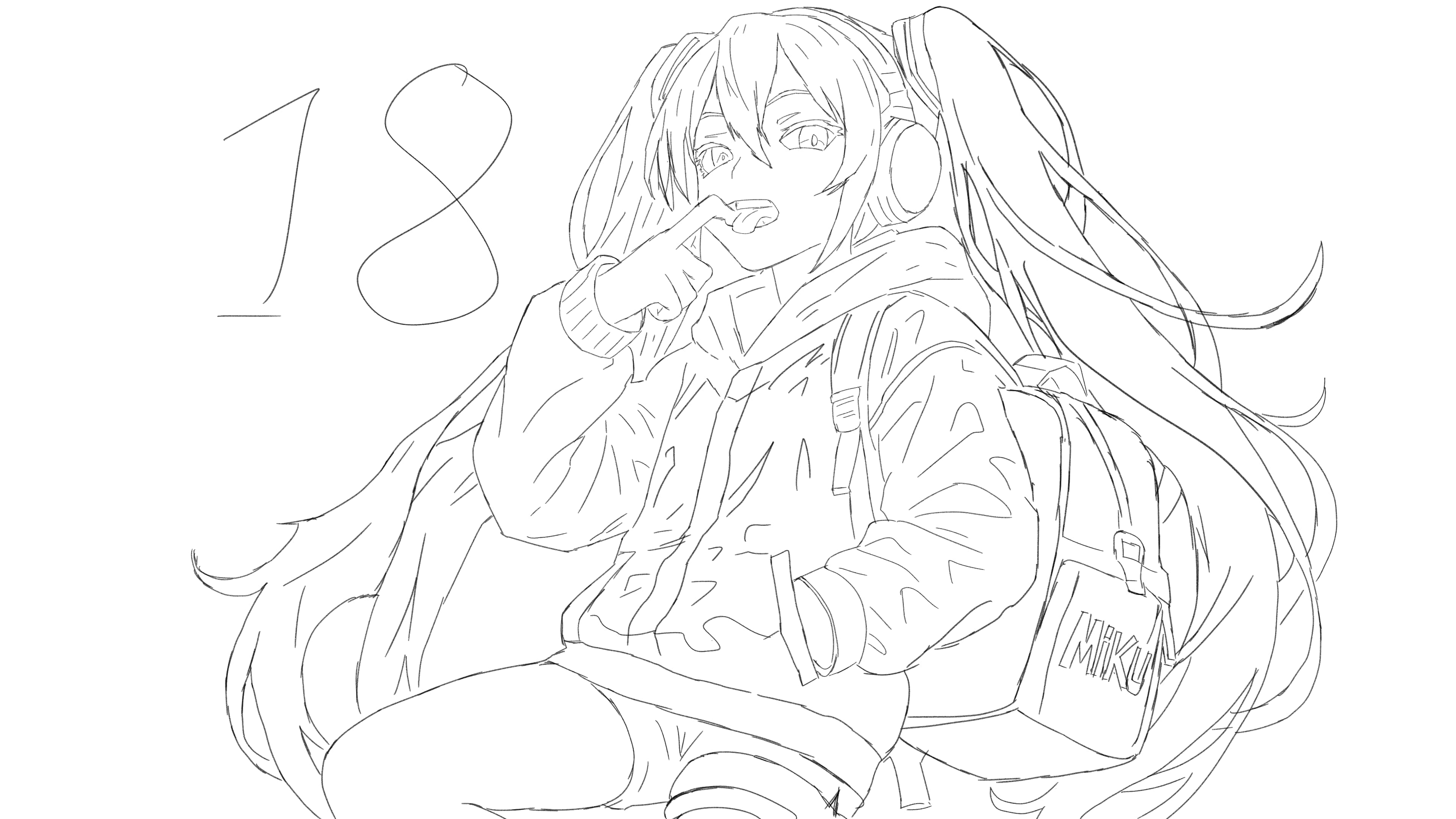 18周年初音未来贺图废案